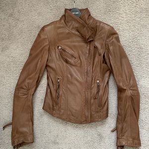 Leather jacket